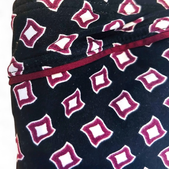 Kate Spade One Piece Swimsuit Size Medium Strapless Geometric Floral vacation - Picture 8 of 15